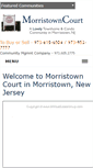Mobile Screenshot of morristowncourt.com
